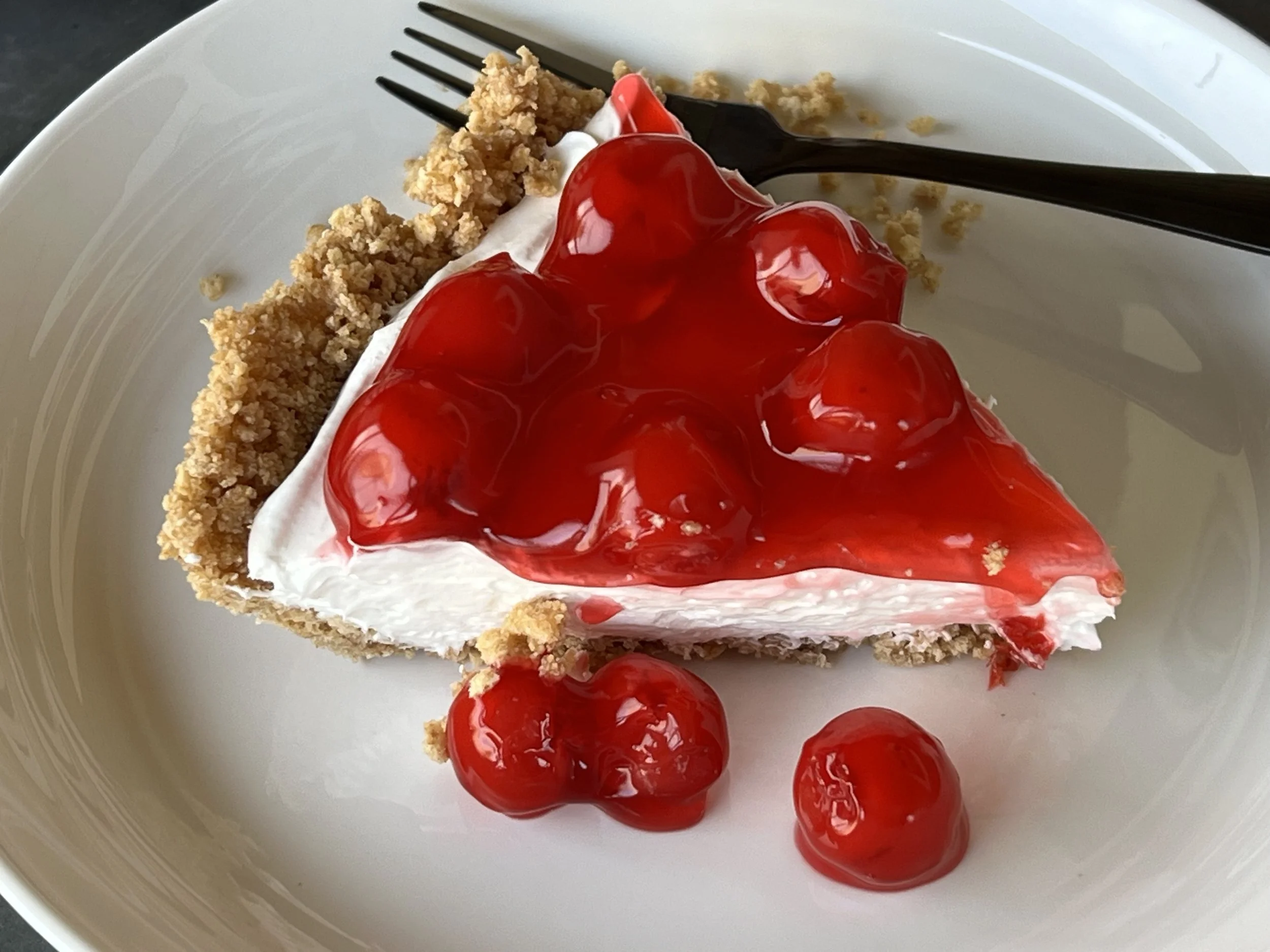 No Bake Cherry Delight Pie — Miss Annie's Home + Kitchen